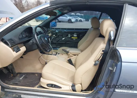 2001 BMW 325Ci z USA, uszkodzony, nr VIN WBABS33421JY41393